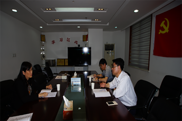 公司纪委书记曹杰赴浙江省中心调研