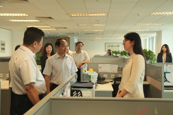 苏恒轩总裁莅临北京市分公司调研指导工作