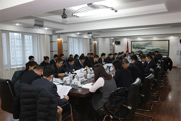 黑龙江省中心参加中国人寿与广发银行 业务协同联席部署会议